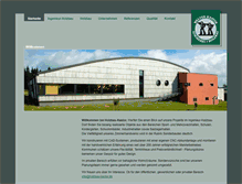 Tablet Screenshot of holzbau-kastor.de